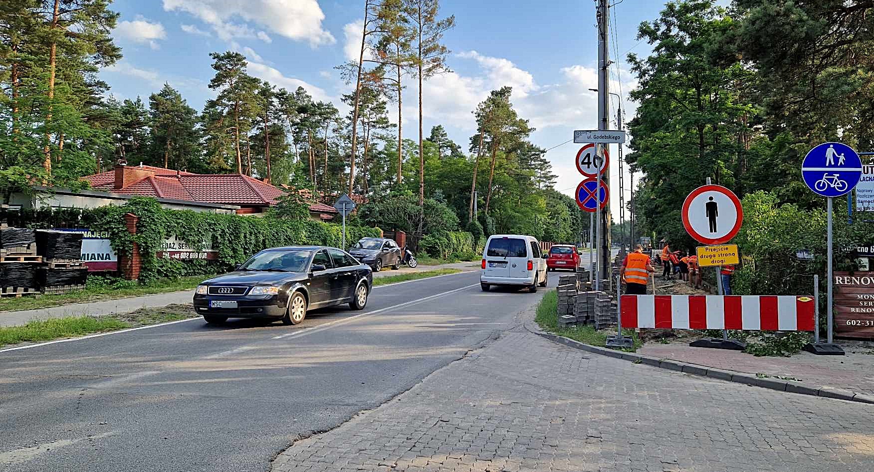 Uwaga Kierowcy Utrudnienia Z Centrum J Zefowa Do Trasy